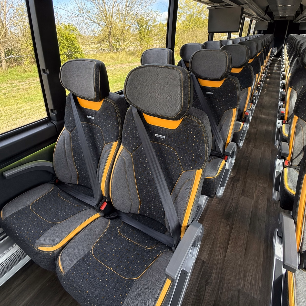 charter buses for large sioux city prom groups and school organized transportation