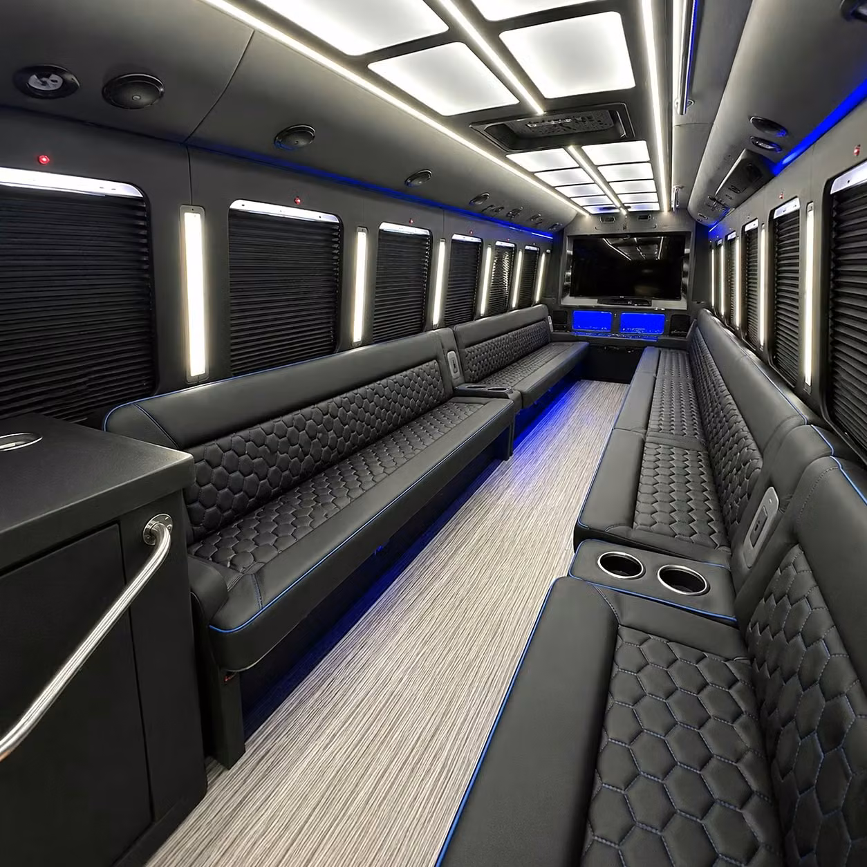 party bus interior