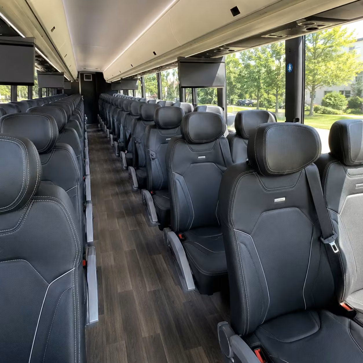 sioux city charter bus interior