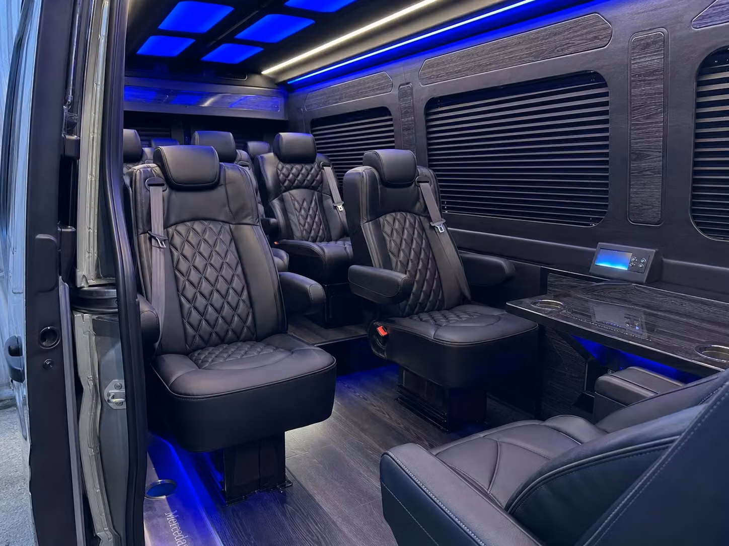 sprinter van transportation for groups and events across sioux city