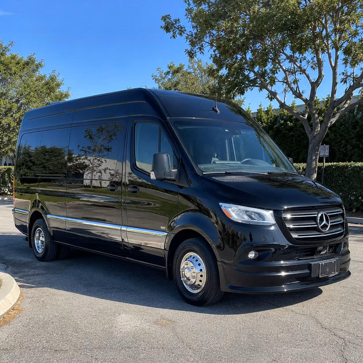 sprinter van with driver